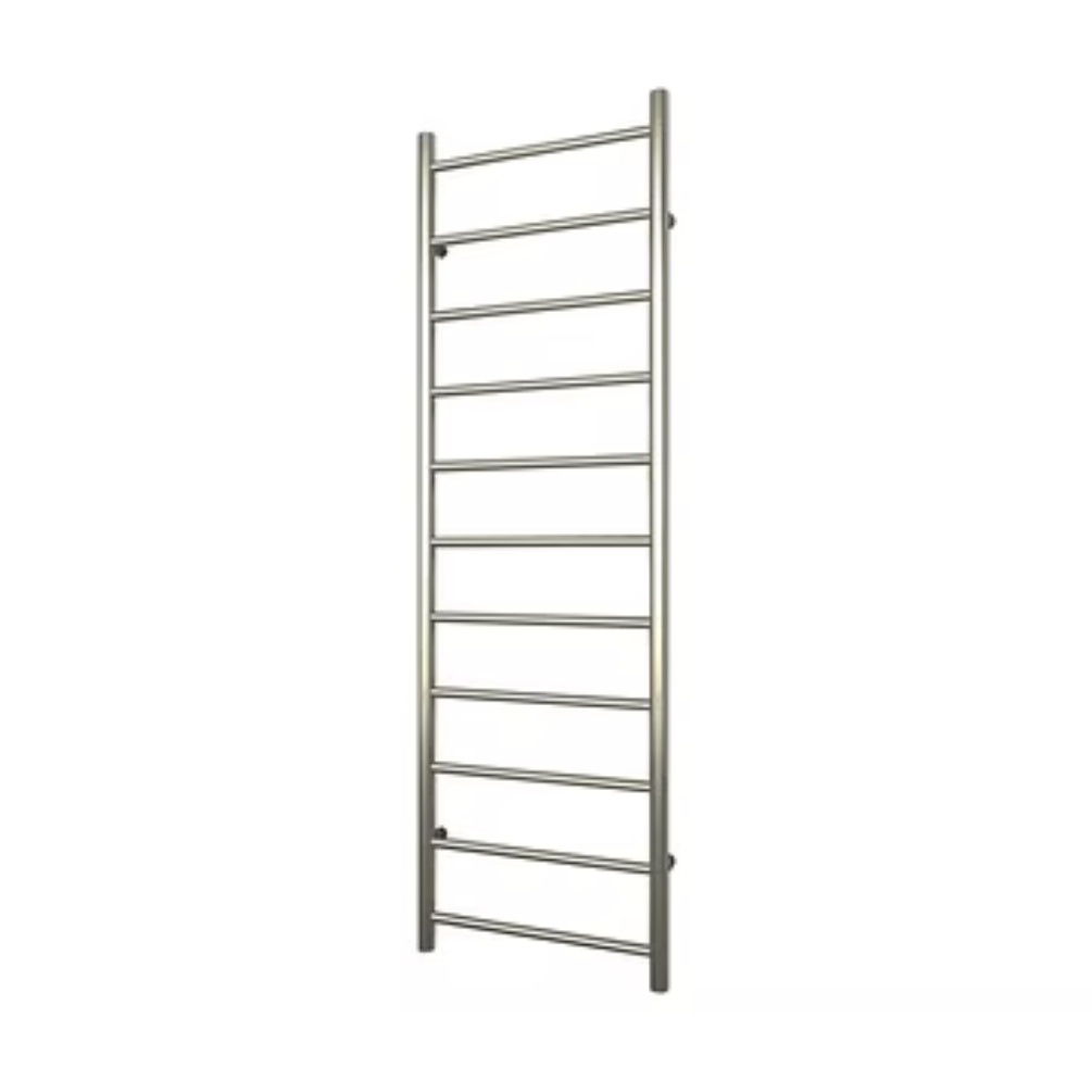 Product cut out image of the Radox Space 1700mm x 538mm Polished Stainless Steel Electric Towel Rail